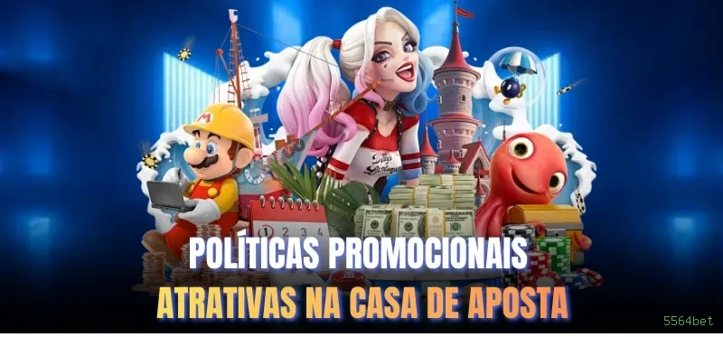 Imagem promocional da 5564bet mostrando a plataforma e suas vantagens